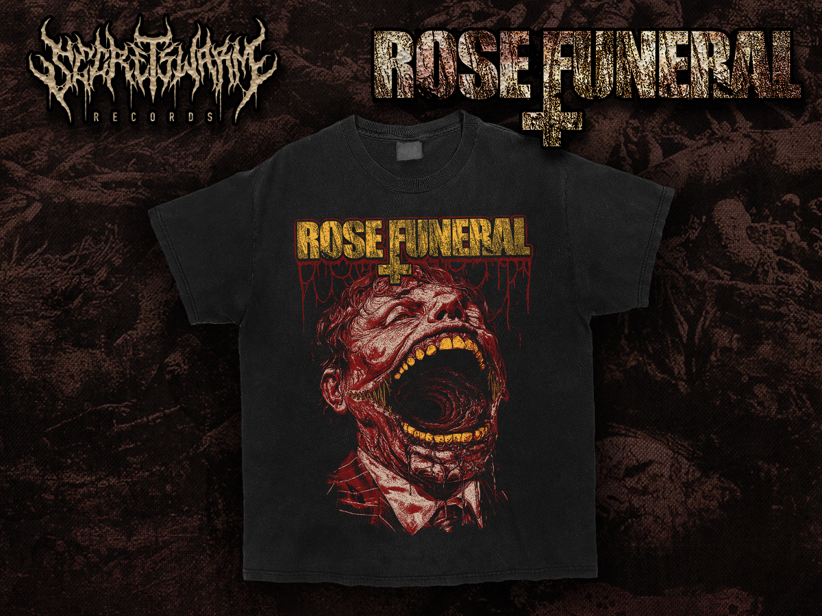 Rose Funeral Big Mouth Tee