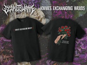 Knives Exchanging Hands Tee