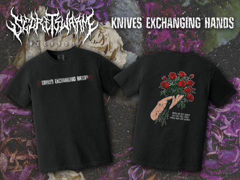 Knives Exchanging Hands Tee